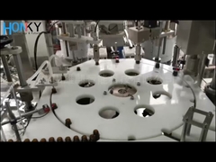 دستگاه پرکن و درب‌بند اتوماتیک روغن‌های ضروری 40BPM برای بطری شیشه‌ای