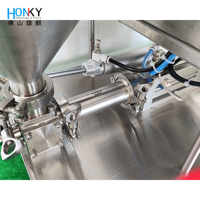 ماشین پر کردن بطری کرم مراقبت از پوست با پمپ پیستون سرامیکی Q-R برای بسته بندی دسته کوچک