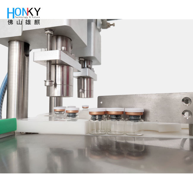 دستگاه بسته بندی بطری پودر خشک یخ زده اتوماتیک با بسته بندی دو سر برای بسته بندی پودر آرایشی