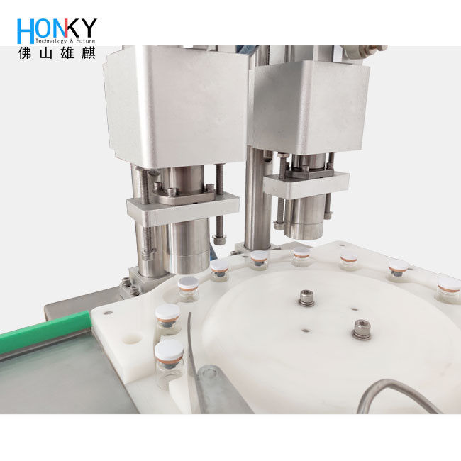 Vial Bottle 3600 BPH 0.6Mpa Automatic Capping Machine نوع دسکتاپ