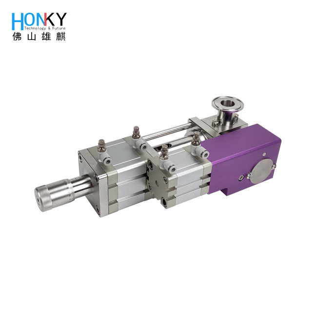 پمپ پرکننده سرامیکی پنوماتیک مایعات با غلظت بالا و دقت ±0.5٪ برای ارتقاء دستگاه بسته بندی