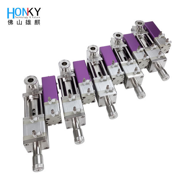 پمپ پرکننده سرامیکی پنوماتیک مایعات با غلظت بالا و دقت ±0.5٪ برای ارتقاء دستگاه بسته بندی