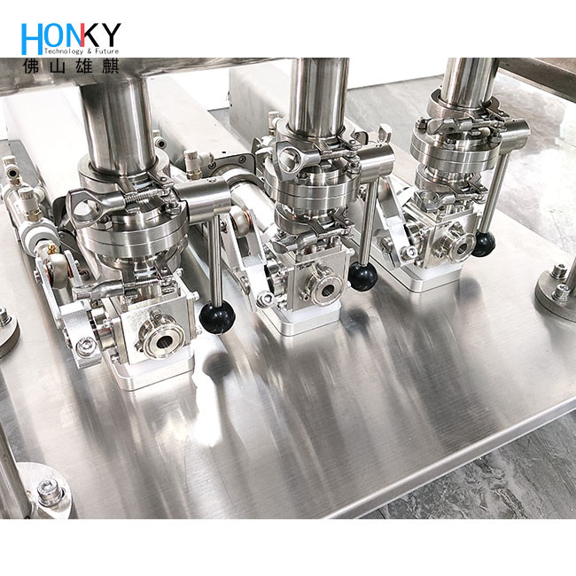 Multiple Heads Servo Motor Driven High Precision Piston Pump With Mix Hopper For High Viscosity Material Quantative Packing