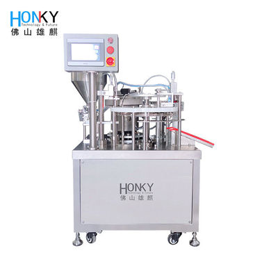 Multi-Functional Automatic Paste Filling Machine with 10-100g Filling Range 0.41-0.6 MPA Air Pressure and 36-40 Bpm Speed