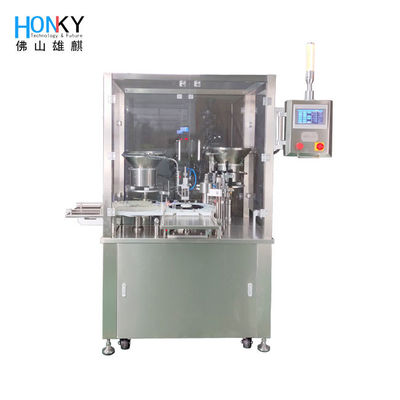 دستگاه پر کردن و پوشاندن بطری شیشه ای 5 میلی لیتر خودکار 2400 BPH