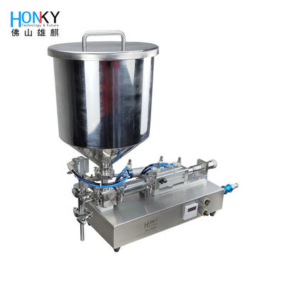 حداکثر 100 میلی لیتر 30 BPM طراحی دسکتاپ دستگاه پرکن روغن ضروری
