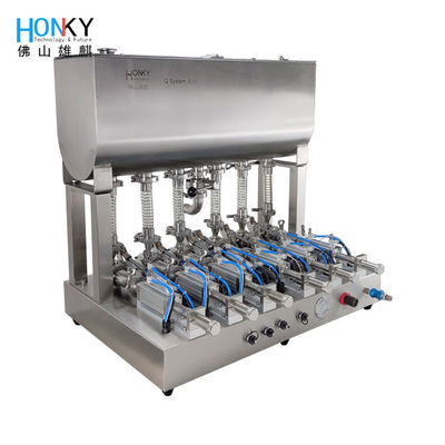 AC 220V 500W دستگاه پر کردن چند هد برای دستگاه بسته بندی سس گوجه فرنگی