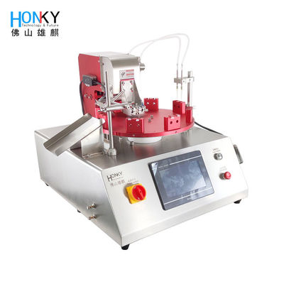 2ml Flip-Off Cap Tube Filling And Capping Machine با پمپ با دقت بالا برای بطری لوله واکنش